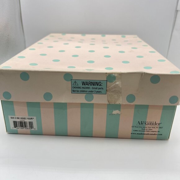 Madame Alexander BEARS AND BOWS Huggable Huggums 50630 Doll 12" - Picture 13 of 13